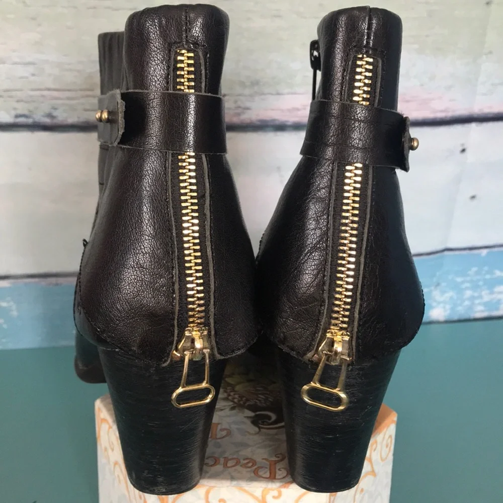 B.O.C Womens Richardson Leather Ankle Boots sz 10 - Picture 5 of 11